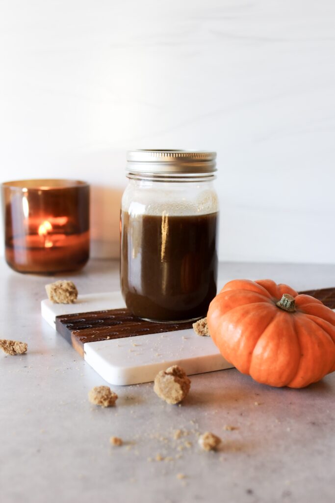pumpkin simple syrup for pumpkin hot toddy