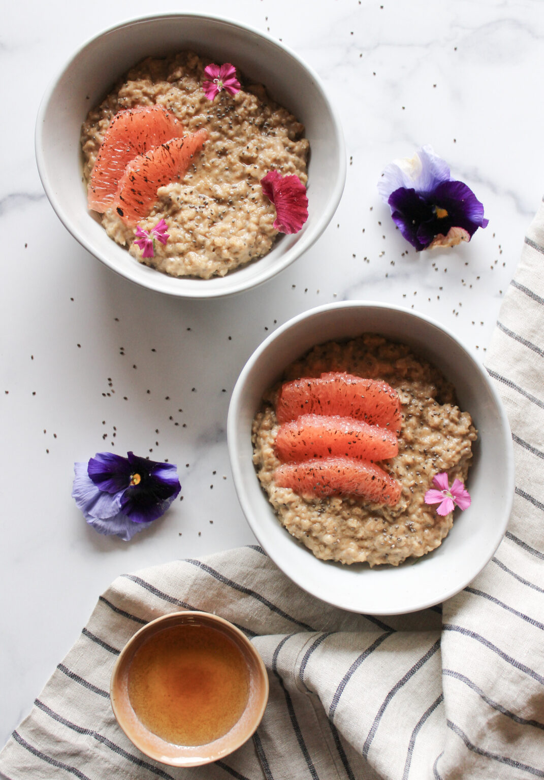 chai chia oatmeal - carneliancooks.com